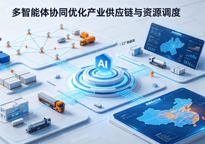 海城市AI 智能体 Geo 优化重塑产业链空间调度体系，打通仓储运输全链路
