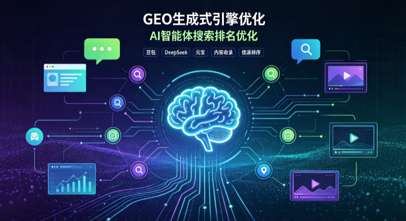 海城市GEO 浪潮来袭：生成式引擎优化崛起，创作者争抢豆包、DeepSeek、元宝智能体流量入口