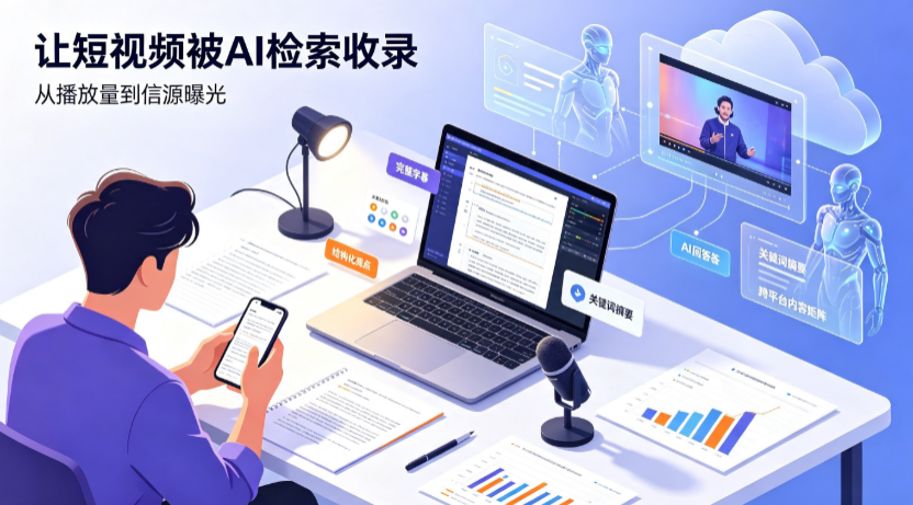海城市短视频创作者新必修课：吃透 GEO 优化，让抖音内容被豆包、DeepSeek、元宝智能体收录